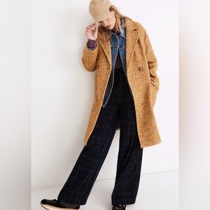 Madewell Averdon Boucle Oversized Coat